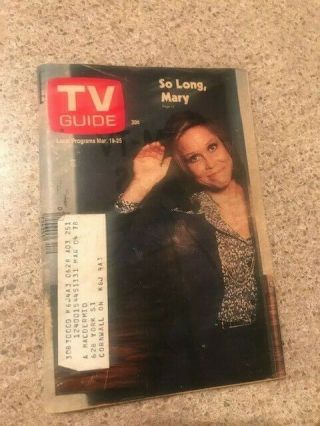 Rare Tv Guide Canada 1977 Don Rickles Cover: So Long,  Mary Tyler Moore