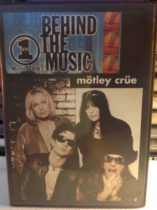 Motley Crue - Vh1 Behind The Music (dvd,  2003) Rare Oop Vince Neil Tommy Lee