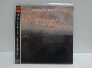 Hatfield And The North ‎/ Same,  Rare Japan Mini Lp Cd W/obi Out Of Print Nm