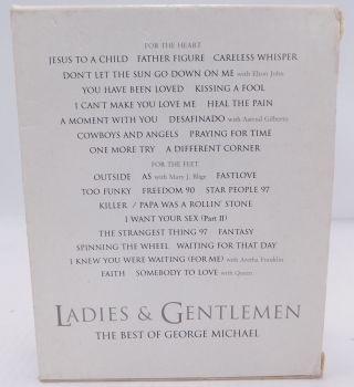 Rare GEORGE MICHAEL ' Ladies & Gentlemen ' Best of MINIDISCS - L32 4