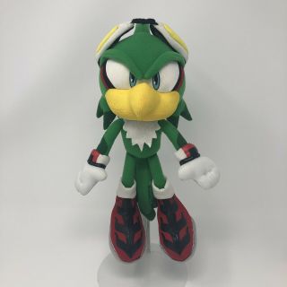Rare 12” Jet The Hawk Sonic Hedgehog Plush Toy Doll Great Eastern 2015