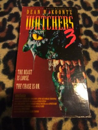 Watchers 3 (vhs,  1994) Rare Horror Wings Hauser Roger Corman