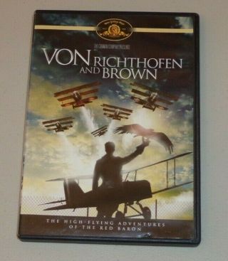 Von Richthofen And Brown {dvd} Roger Corman Rare Oop Htf 1971