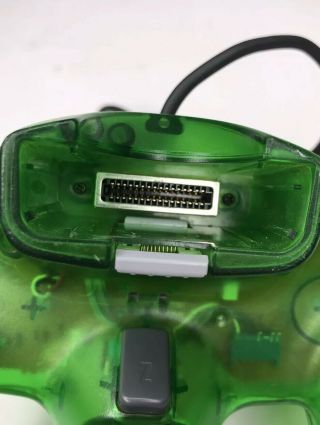 OEM Nintendo 64 N64 Jungle Green Funtastic Authentic Video Game Controller Rare 3