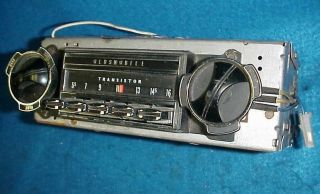 Rare 68 1968 Olds Oldsmobile Cutlass 442 F - 85 Am Radio With Knobs