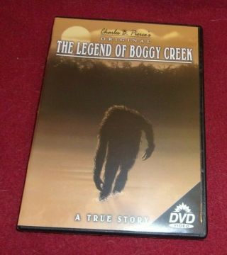 The Legend Of Boggy Creek Rare Oop Sterling Dvd Charles B Pierce,  Earl E Smith