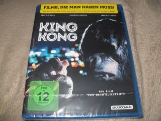 King Kong (1976) Jeff Bridges Rare German Region B (read Details) Blu - Ray