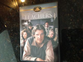 Teachers (dvd,  1984) Rare Oop Nick Nolte Ralph Macchio Judd Hirsch Like