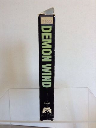 Demon Wind (VHS,  1990) Ultra Rare Horror PRISM,  and 4