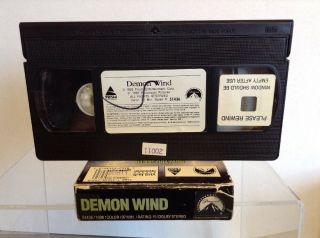 Demon Wind (VHS,  1990) Ultra Rare Horror PRISM,  and 5