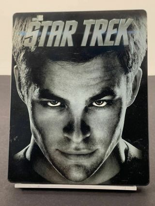 Star Trek • Steelbook 1 - Disc (blu - Ray) Region Rare Cover Art