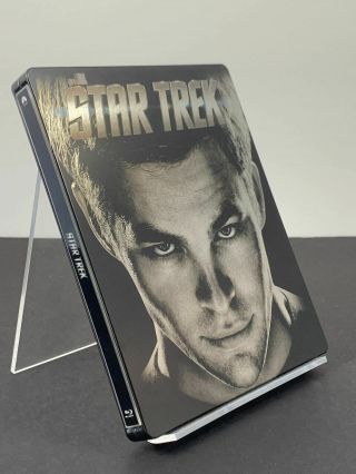 Star Trek • STEELBOOK 1 - Disc (Blu - Ray) REGION Rare Cover Art 2