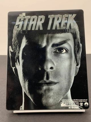 Star Trek • STEELBOOK 1 - Disc (Blu - Ray) REGION Rare Cover Art 3