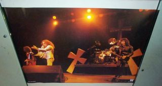 Rare Black Sabbath W/ Ronnie James Dio Stage Vintage 1980 Poster One Only