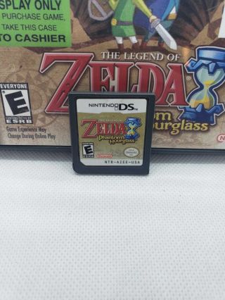 The Legend of Zelda: Phantom Hourglass Nintendo DS GAME In RARE DISPLAY CASE 2