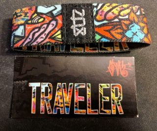 Zox " Traveler " Silver Stitch,  Rare
