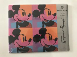 Andy Warhol Mickey Mouse 6 Prints Portfolio.  Rare Disney Pop Art.