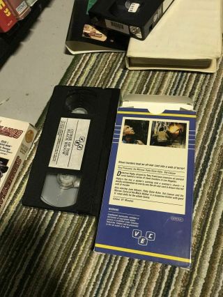 CURSE OF THE BLACK WIDOW HORROR SOV SLASHER VEC BIG BOX SLIP RARE OOP VHS 2