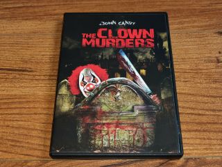 The Clown Murders Dvd,  2007 - John Candy - Rare