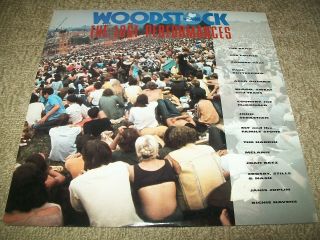 Woodstock: The Lost Performances Laserdisc Ld Very Rare