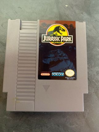 Jurassic Park Nes Nintendo & Rare Ocean Jurrasic Jurasic