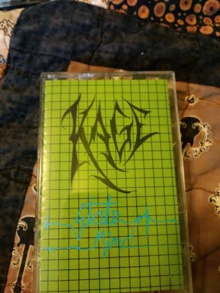Kage - State Of Mind Rare Cassette Demo 1990 Hair Metal