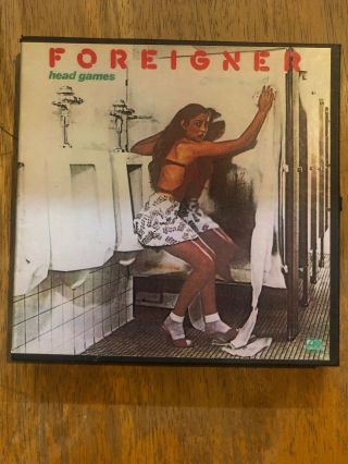 Foreigner Head Games Reel To Reel Tape Very Rare