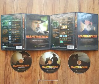 /877\ Mantracker The Complete First & Second (1st & 2nd) Dvd Seasons Rare & Oop