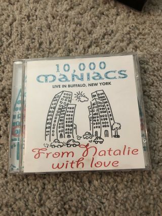 Rare 10,  000 Maniacs From Natalie With Love Live Cd Import