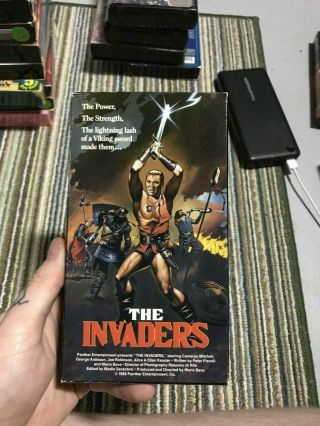 The Invaders Big Box Slip Rare Oop Vhs