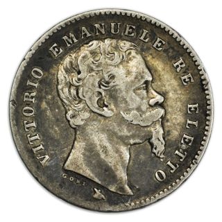 Italian States (emilia) Km 9 1860 Firenze Lira,  Rare Coin,  Emanuele Ii [3617.  02]
