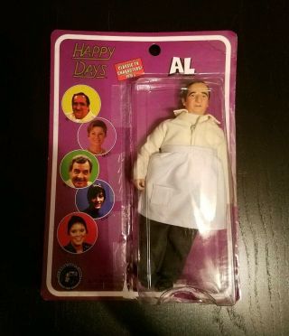 Vintage Happy Days Al Classic Tv Show Toy Figure Doll 2004 Toy Rare 8 "