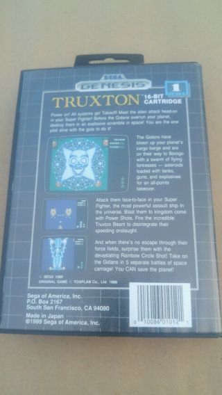 Truxton (Sega Genesis,  1989) 