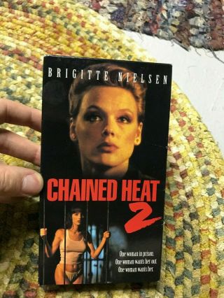 Chained Heat 2 Sexy Sleaze Big Box Slip Rare Oop Vhs