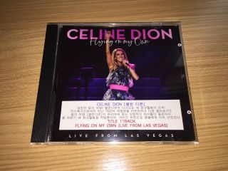 Celine Dion Flying On My Own 2019 Korea Promo Single Cd / Mega Rare