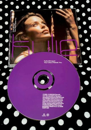 Kylie Minogue - Your Disco Needs You Rare Promo Cd Single