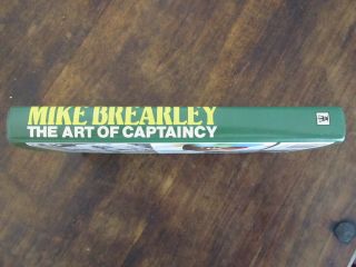 VERY RARE 1985 SIGNED MIke Brearley Captaincy HB England Cricket Book 4