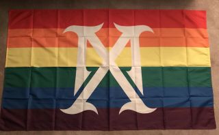 Madonna Madame X Promo Pride Rainbow Flag 34” By 59” Rare Official