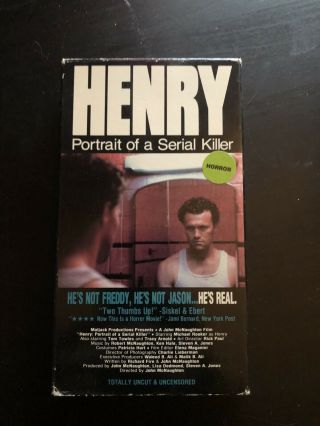 Henry Rare Mpi Horror Vhs Sleaze Gore Big Box Sov Classic