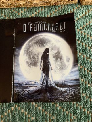 VERY RARE Sarah Brightman Dreamchaser Program SIGNED AUTOGRAPH special ed. 3