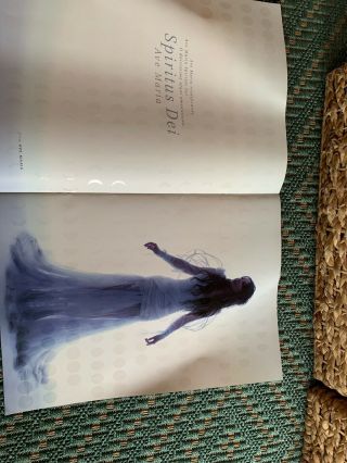 VERY RARE Sarah Brightman Dreamchaser Program SIGNED AUTOGRAPH special ed. 5
