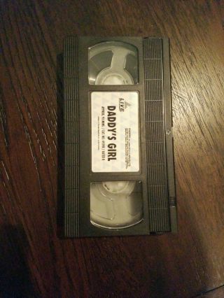 DADDY ' S GIRL VHS RARE HORROR THRILLER WILLIAM KATT MICHELLE GREEN 1996 5