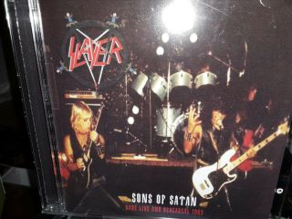 Slayer Sons Of Satan Thrash Metal Rare Cd Live,  Rehearsal 1983 Hell Tormentor