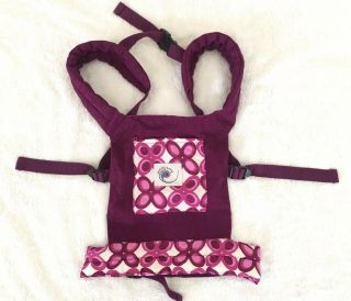 Ergobaby Doll Carrier In Mystic Purple.  Rare.  Ergo Baby Kids Toy Carrier.  Euc