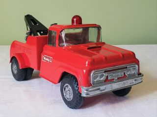 Buddy L Toys Ford Square Fender Cab Towing Service Tow Truck 60 