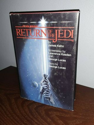 Star Wars Return Of The Jedi By James Kahn Hardcover W/ Dj 1983 Bce Rare