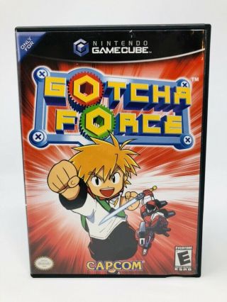 Gotcha Force (nintendo Gamecube,  2003) Very Rare - Case Only No Disk