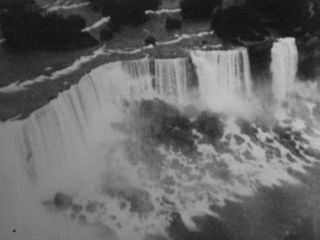 RARE 1930s 16mm FILM FLYING OVER cities of YORK,  PARIS,  CHICAGO MOVIE 5