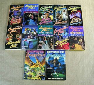 ⭐️lot 12 Christopher Pike Books Young Adult Horror Some 1st Editions Rare Oop⭐️
