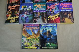 ⭐️Lot 12 Christopher Pike Books Young Adult Horror Some 1st Editions RARE OOP⭐️ 3